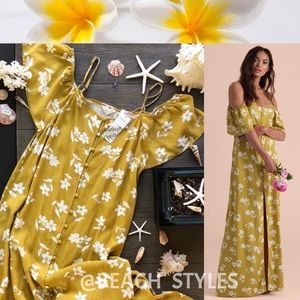 🌴🔆BILLABONG- SHOULDER SWAY MAXI SUMMER DRESS🔆🌴